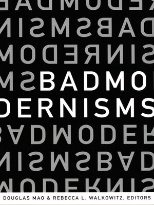 cover image of Bad Modernisms